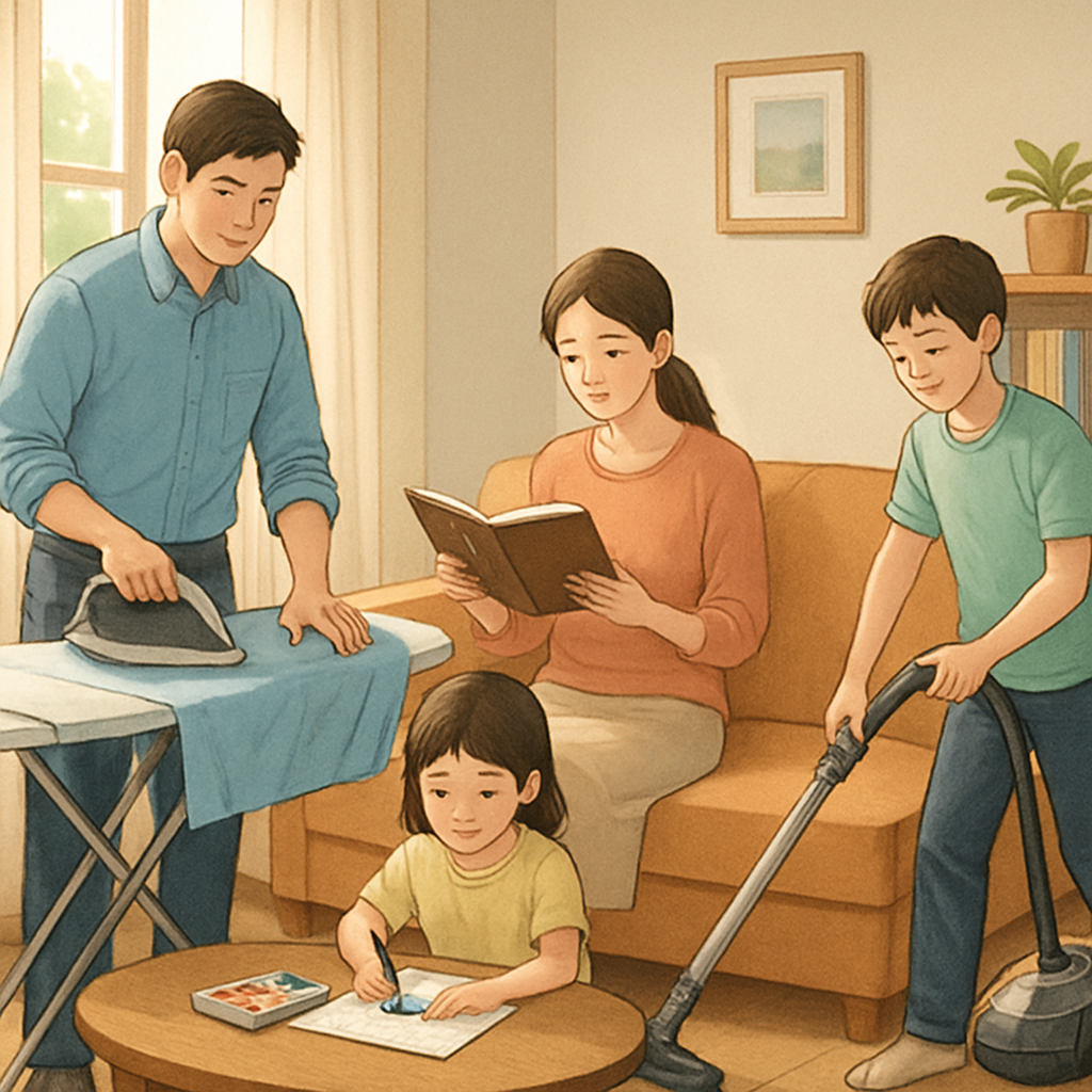 가정 내 일자리 이미지