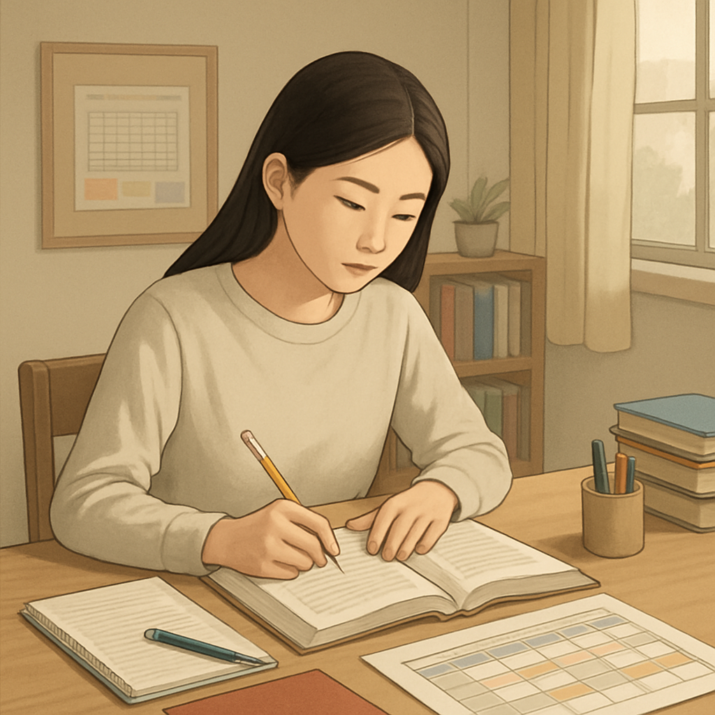 독학재수 합격 비법과 공부 계획표 이미지